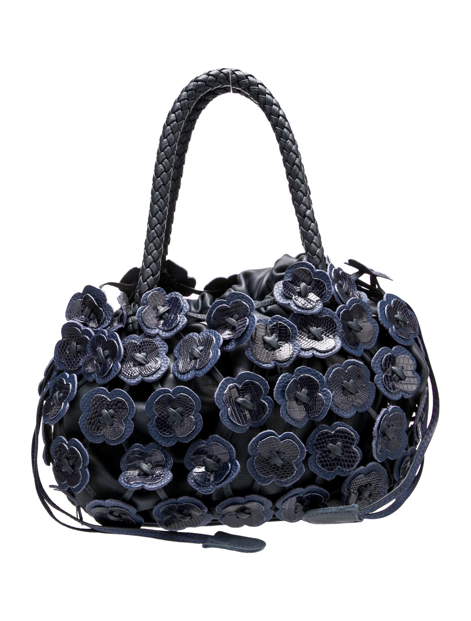 Daniella Ortiz Leather Top Handle Bag