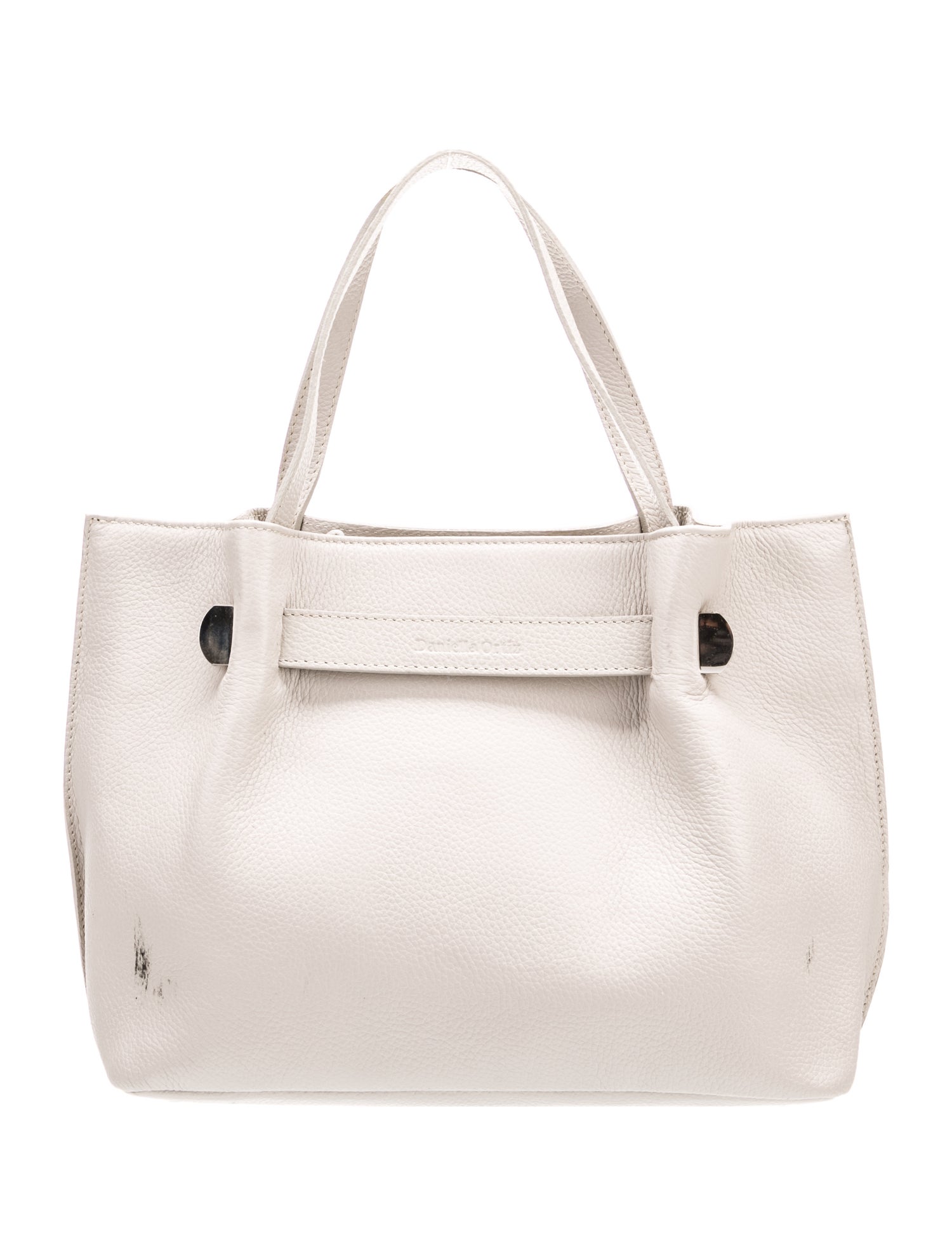 Daniella Ortiz Leather Top Handle Bag