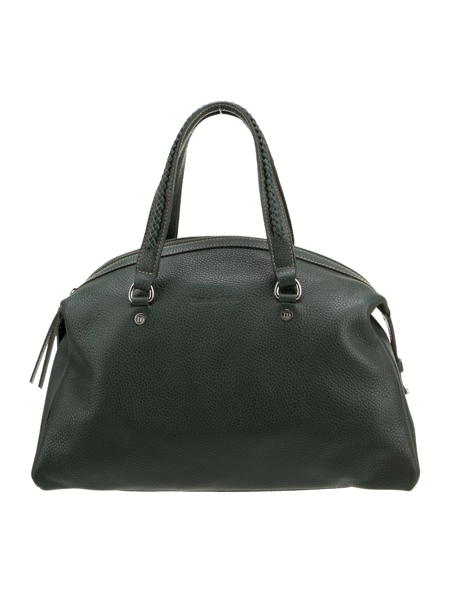 Daniella Ortiz Leather Top Handle Bag