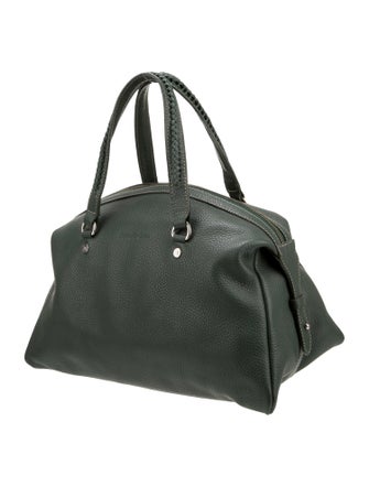 Daniella Ortiz Leather Top Handle Bag