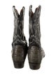 Dan Post Leather Patterned Western Boots