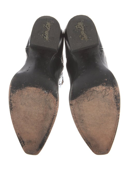 Dan Post Leather Patterned Western Boots