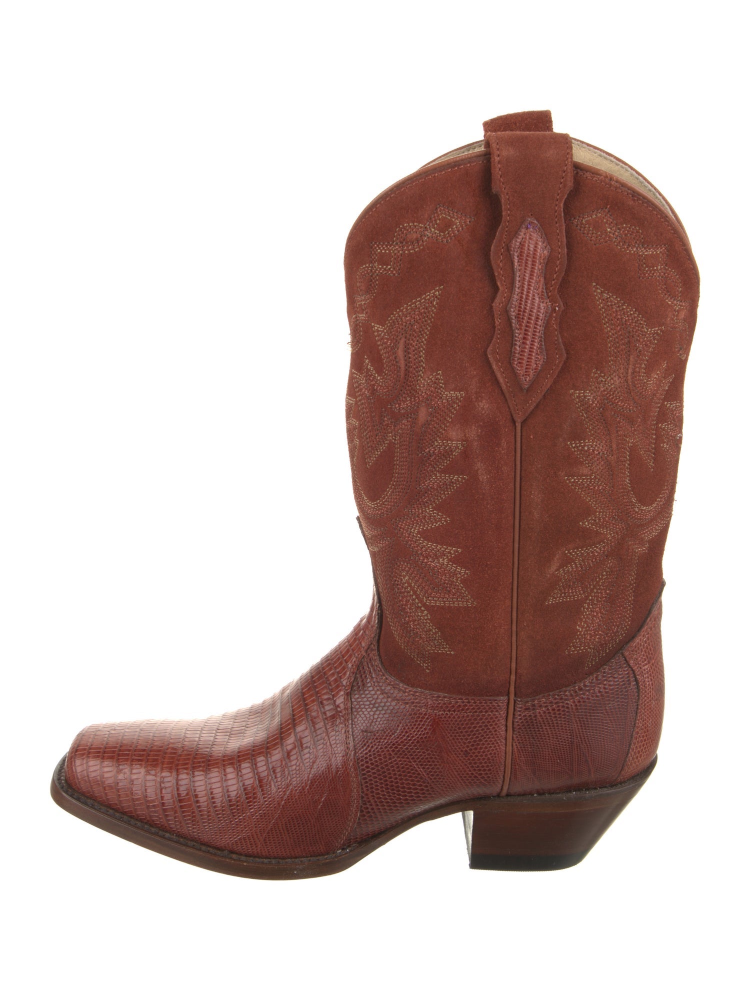 Dan Post Suede Western Boots