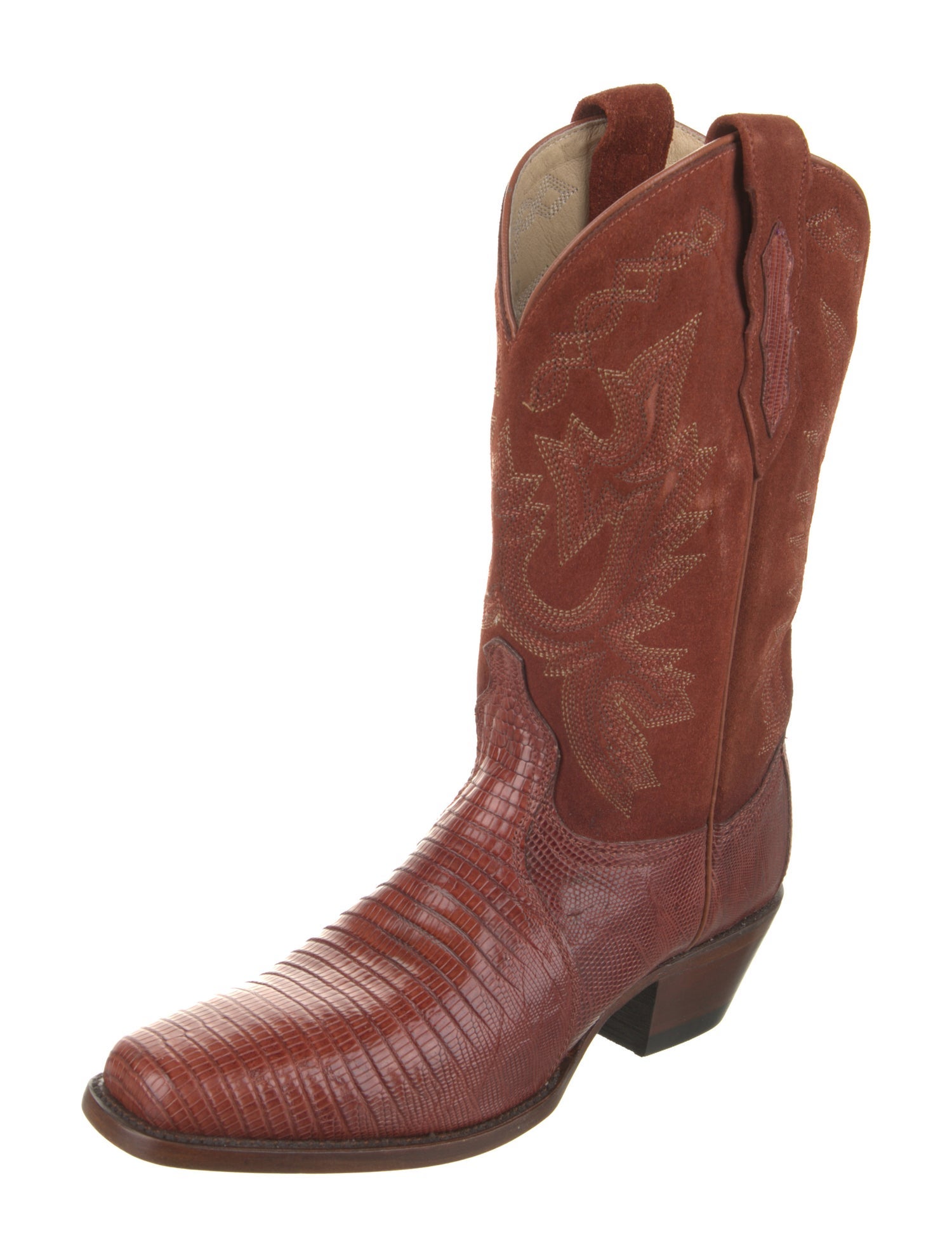 Dan Post Suede Western Boots