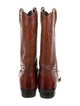 Dan Post Leather Printed Western Boots