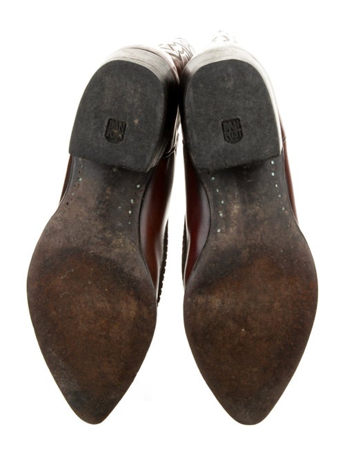 Dan Post Leather Printed Western Boots