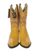 Dan Post Leather Patterned Western Boots