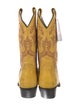 Dan Post Leather Patterned Western Boots