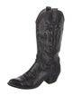 Dan Post Lizard Embroidered Accent Western Boots