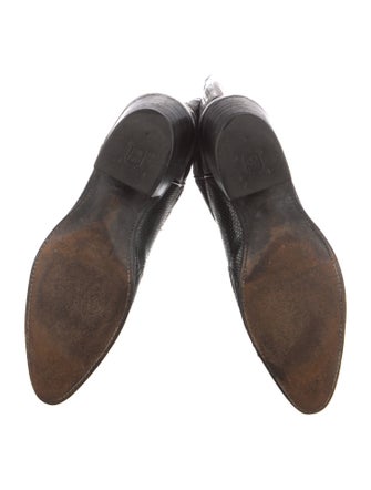 Dan Post Lizard Embroidered Accent Western Boots