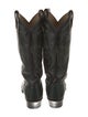 Dan Post Leather Embroidered Accent Western Boots
