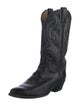 Dan Post Leather Patterned Western Boots