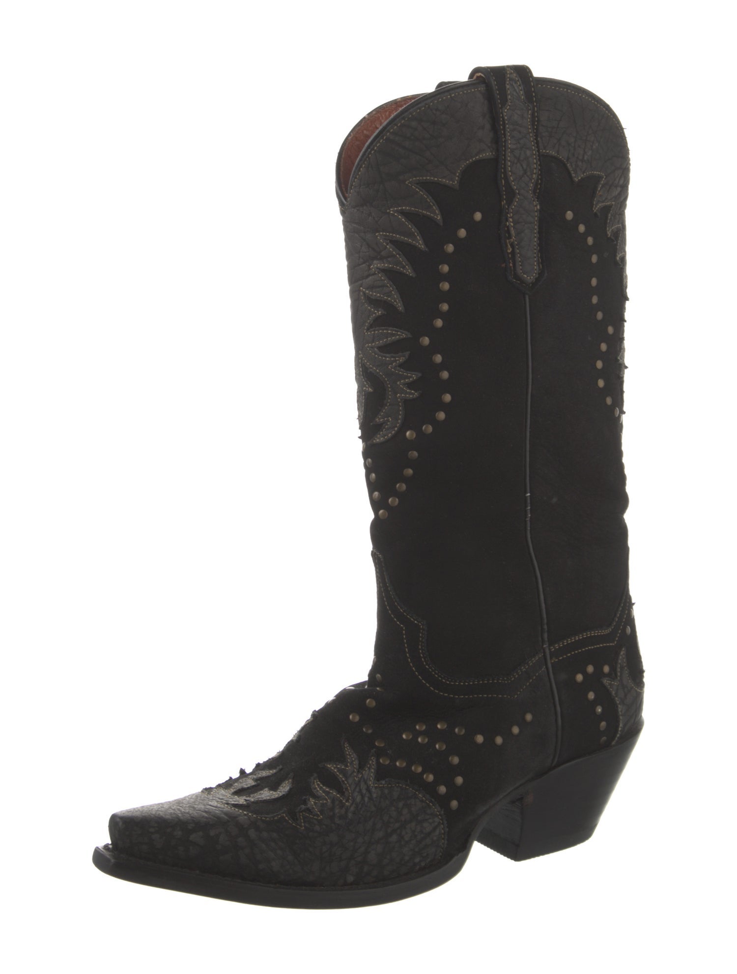 Dan Post Suede Western Boots