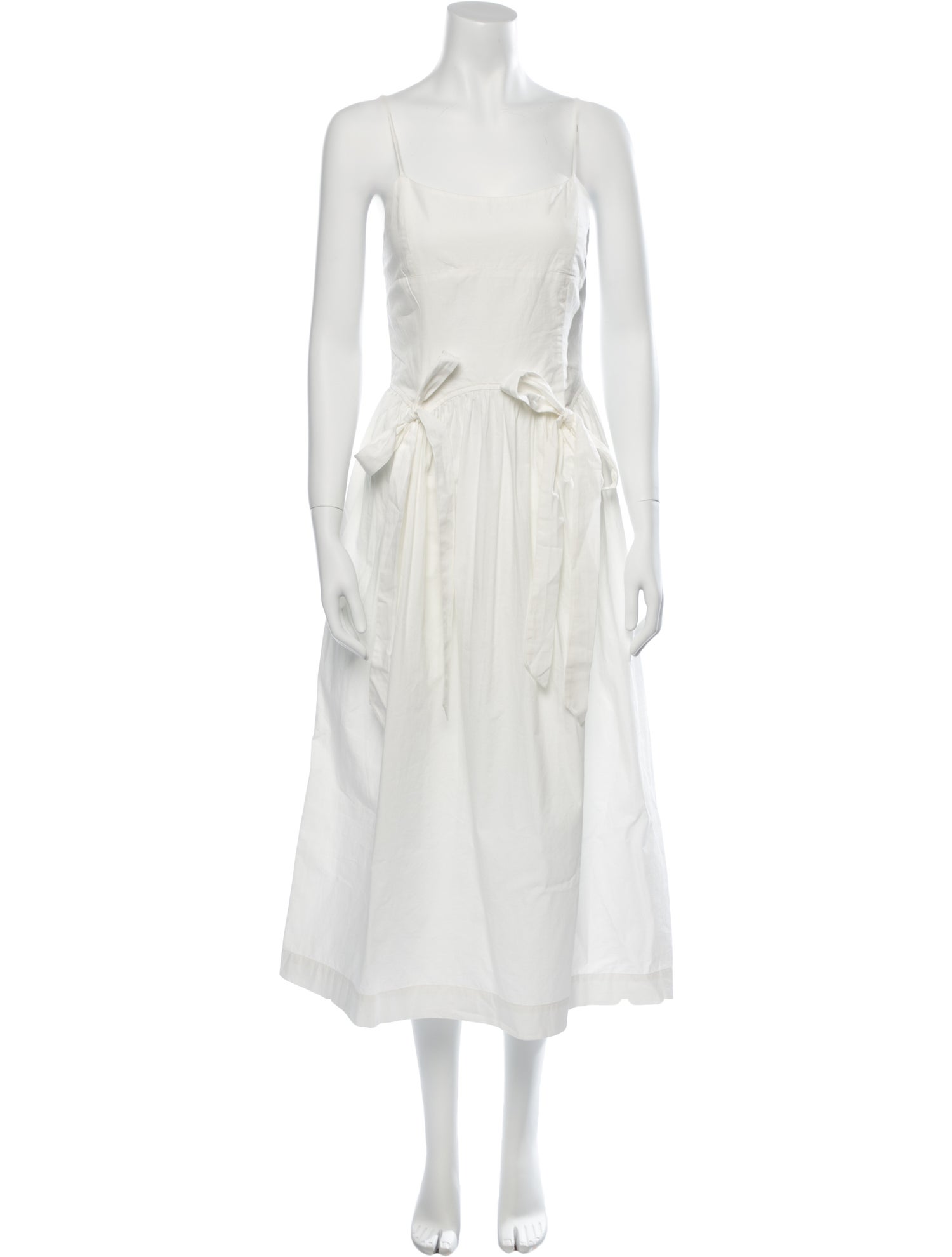 Damson Madder Square Neckline Midi Length Dress w/ Tags