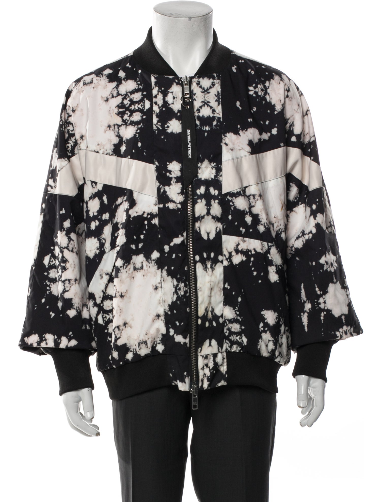 Daniel Patrick Graphic Print Denim Jacket