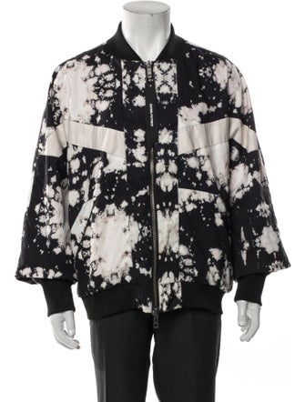 Daniel Patrick Graphic Print Denim Jacket