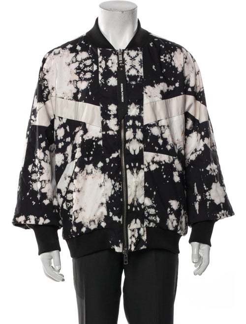 Daniel Patrick Graphic Print Denim Jacket