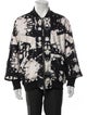 Daniel Patrick Graphic Print Denim Jacket