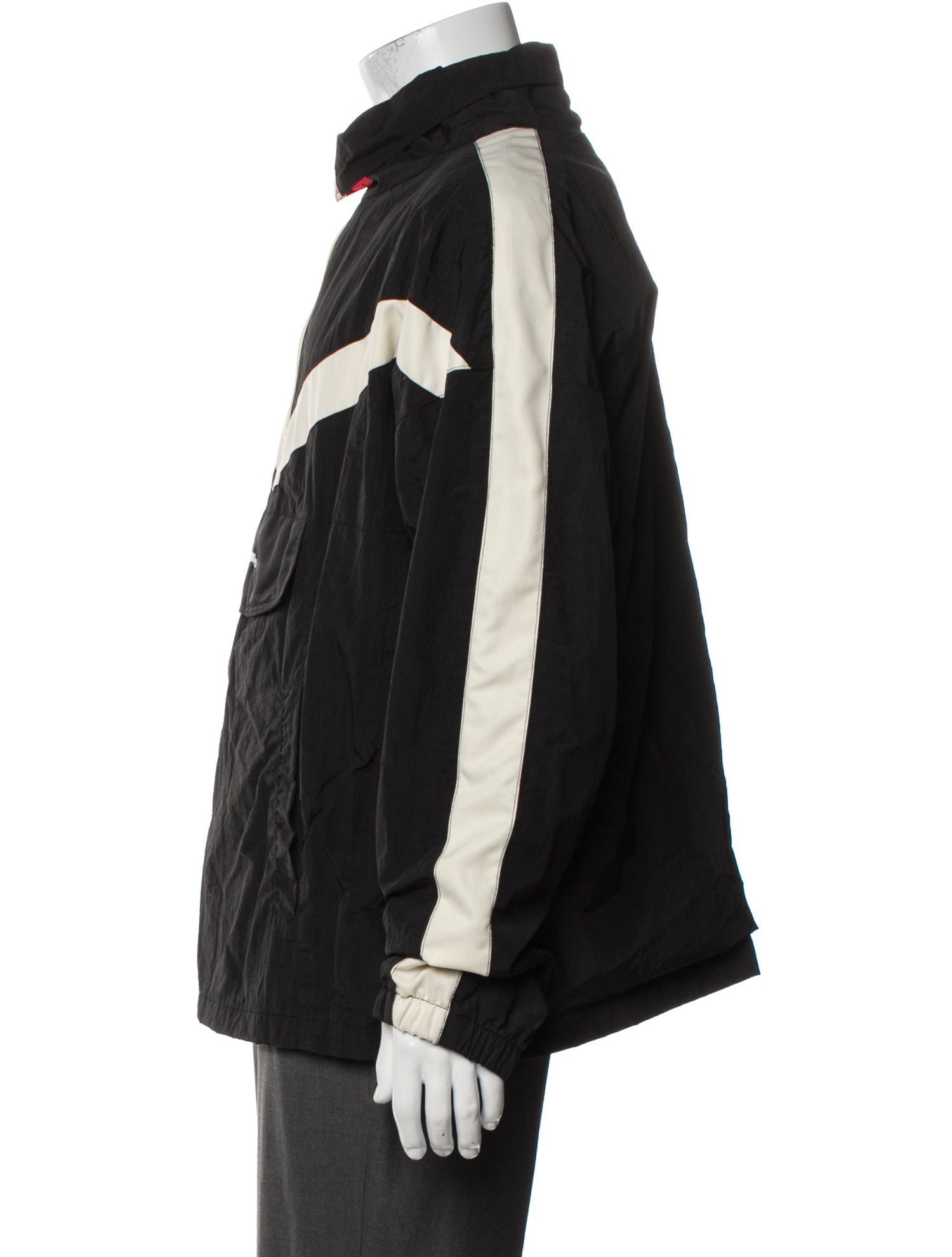 Daniel Patrick Colorblock Pattern Windbreaker