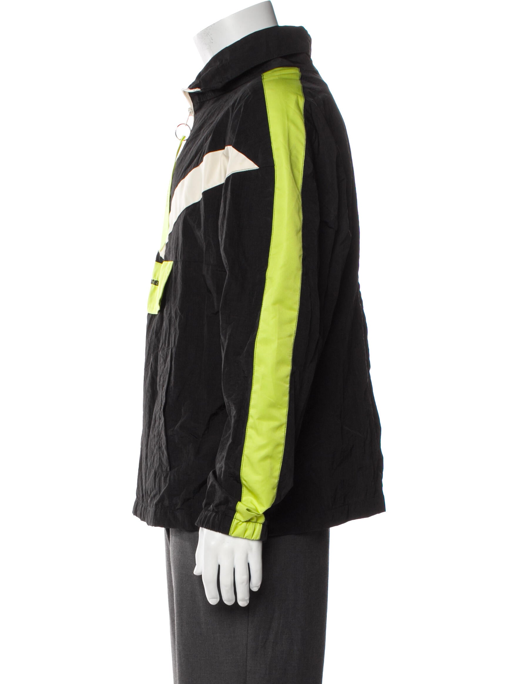Daniel Patrick Colorblock Pattern Windbreaker
