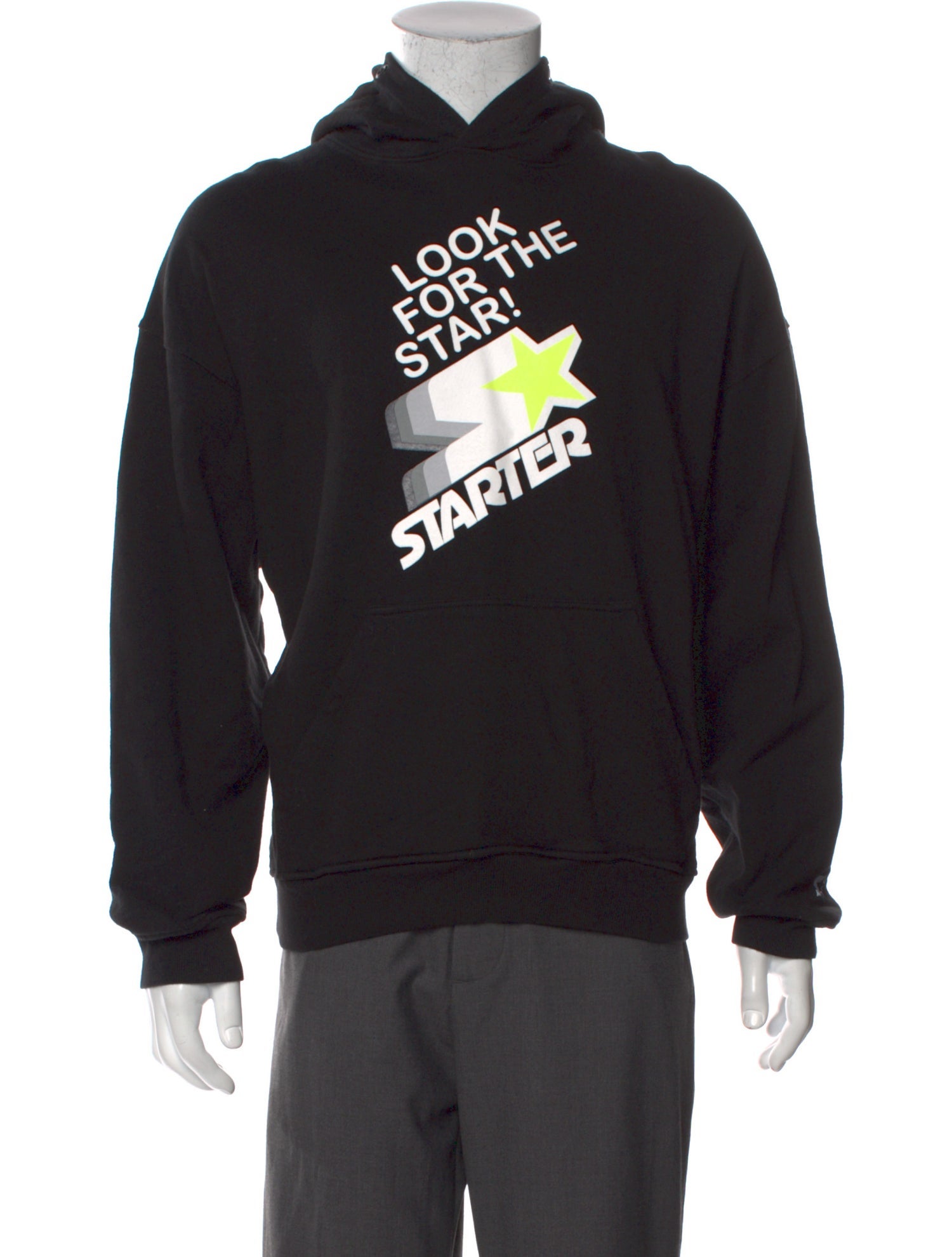 Daniel Patrick Graphic Print Crew Neck Hoodie