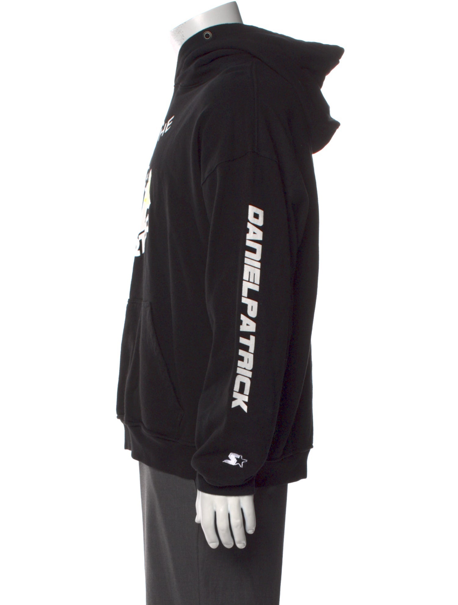 Daniel Patrick Graphic Print Crew Neck Hoodie