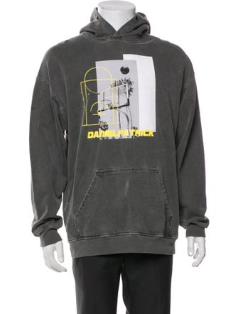 Daniel Patrick Graphic Print Crew Neck Hoodie