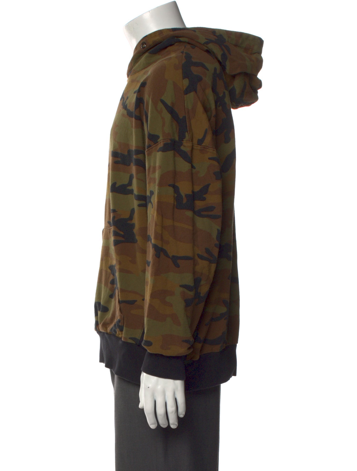 Daniel Patrick Printed Crew Neck Hoodie