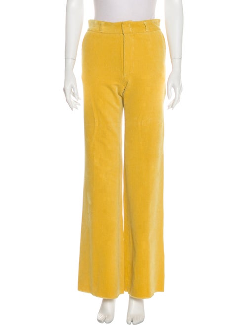 Gerard Darel Mid-Rise Straight Leg Jeans Yellow