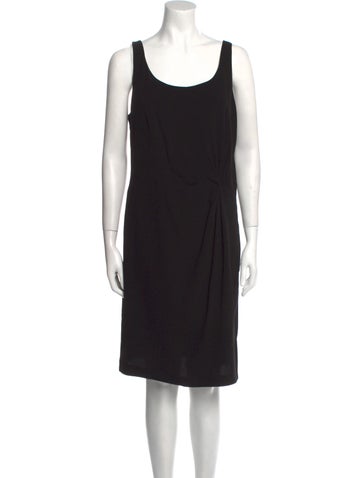 Gerard Darel Dresses Scoop Neck Knee-Length Dress Us8, Fr40 | M