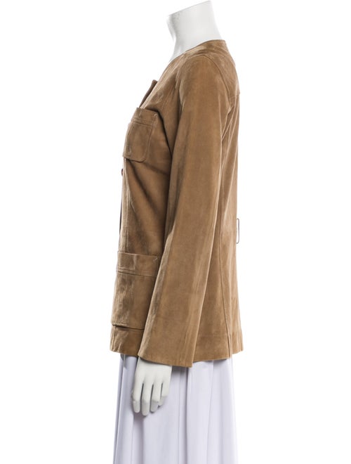 Gerard Darel Goat Leather Utility Jacket