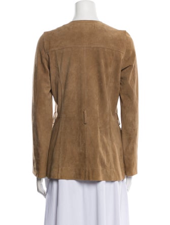 Gerard Darel Goat Leather Utility Jacket