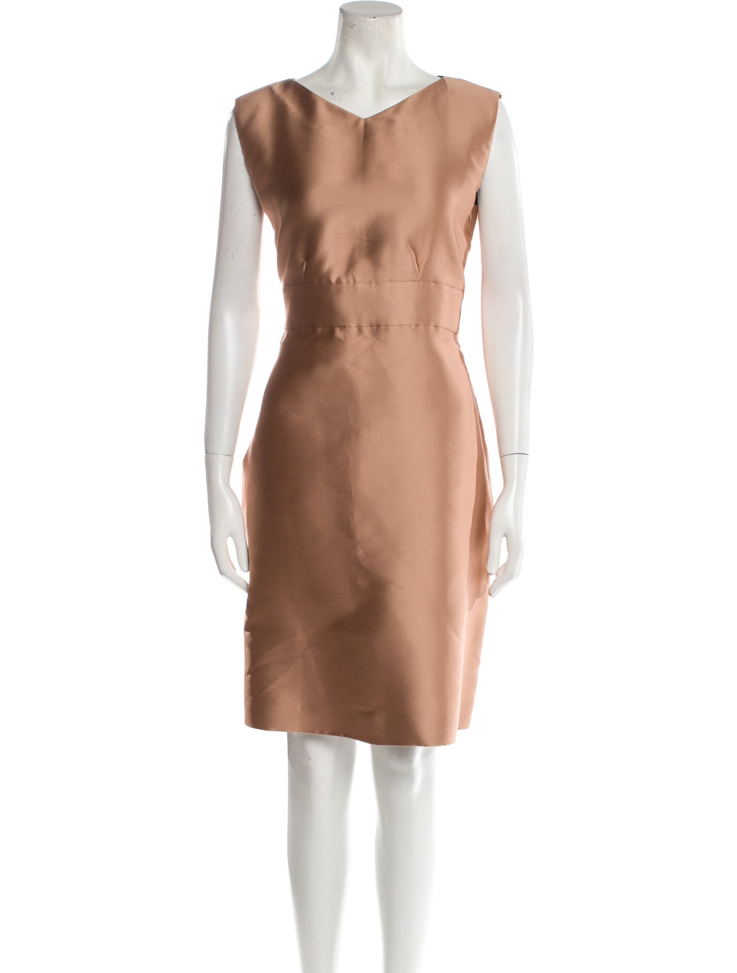 Gerard Darel V-Neck Knee-Length Dress