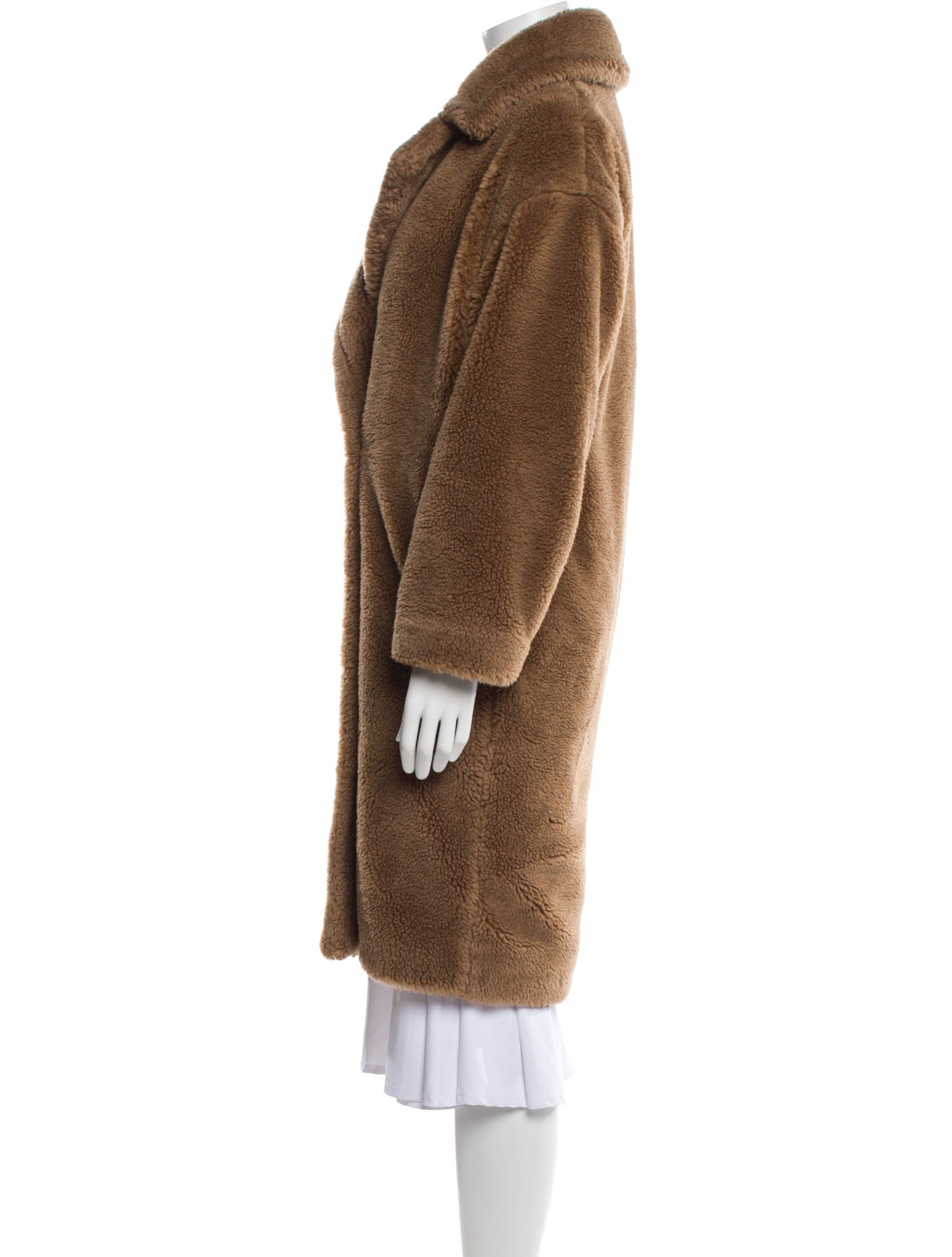 Gerard Darel Faux Fur Coat
