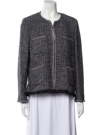 Gerard Darel Tweed Pattern Jacket
