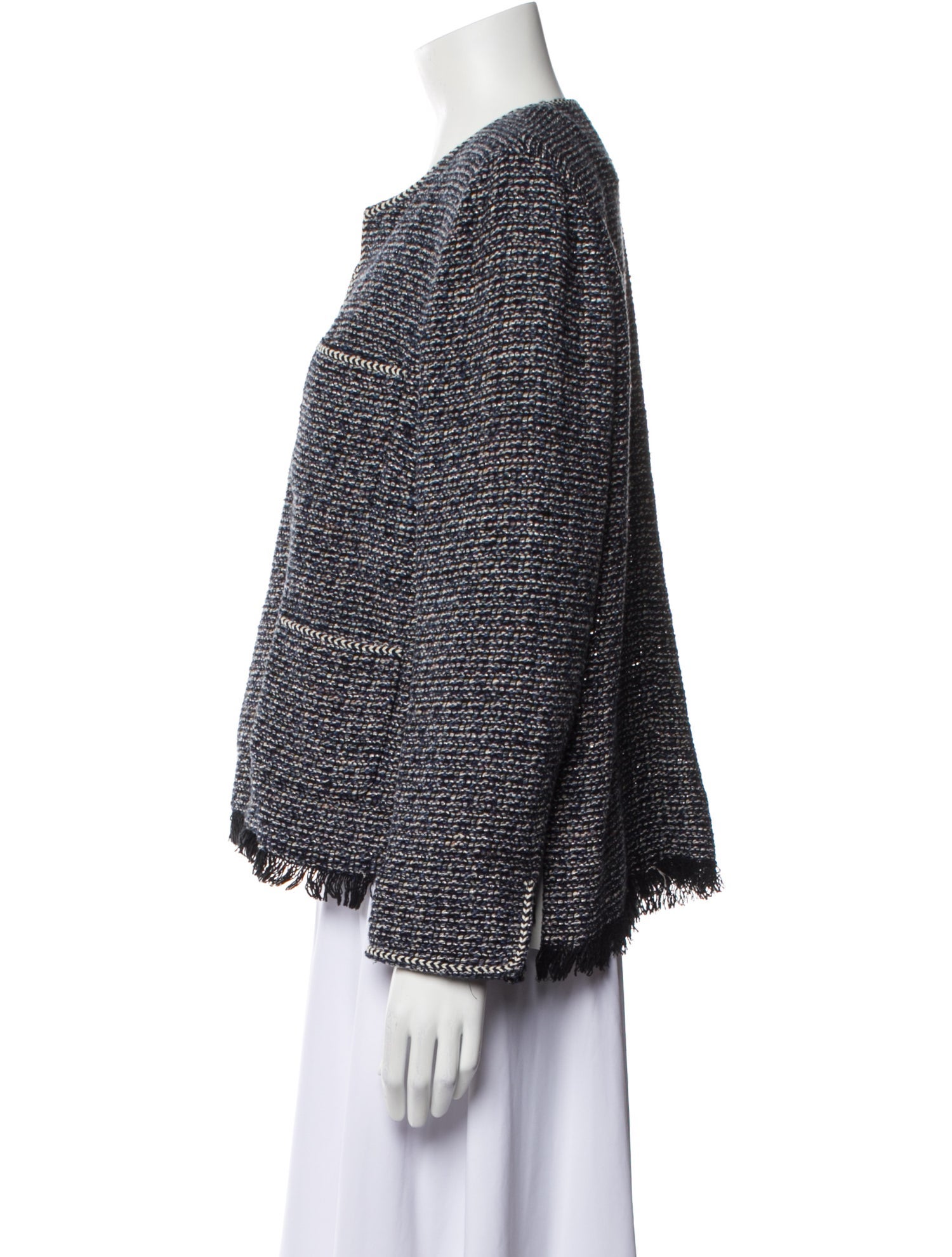 Gerard Darel Tweed Pattern Jacket