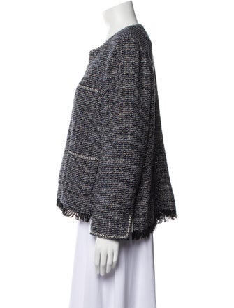 Gerard Darel Tweed Pattern Jacket