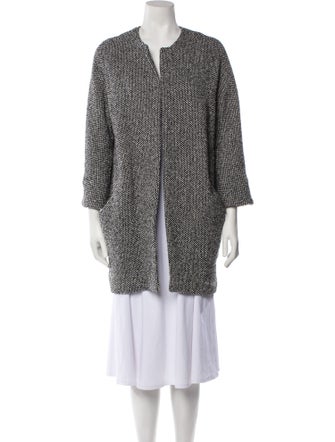 Gerard Darel Tweed Pattern Coat