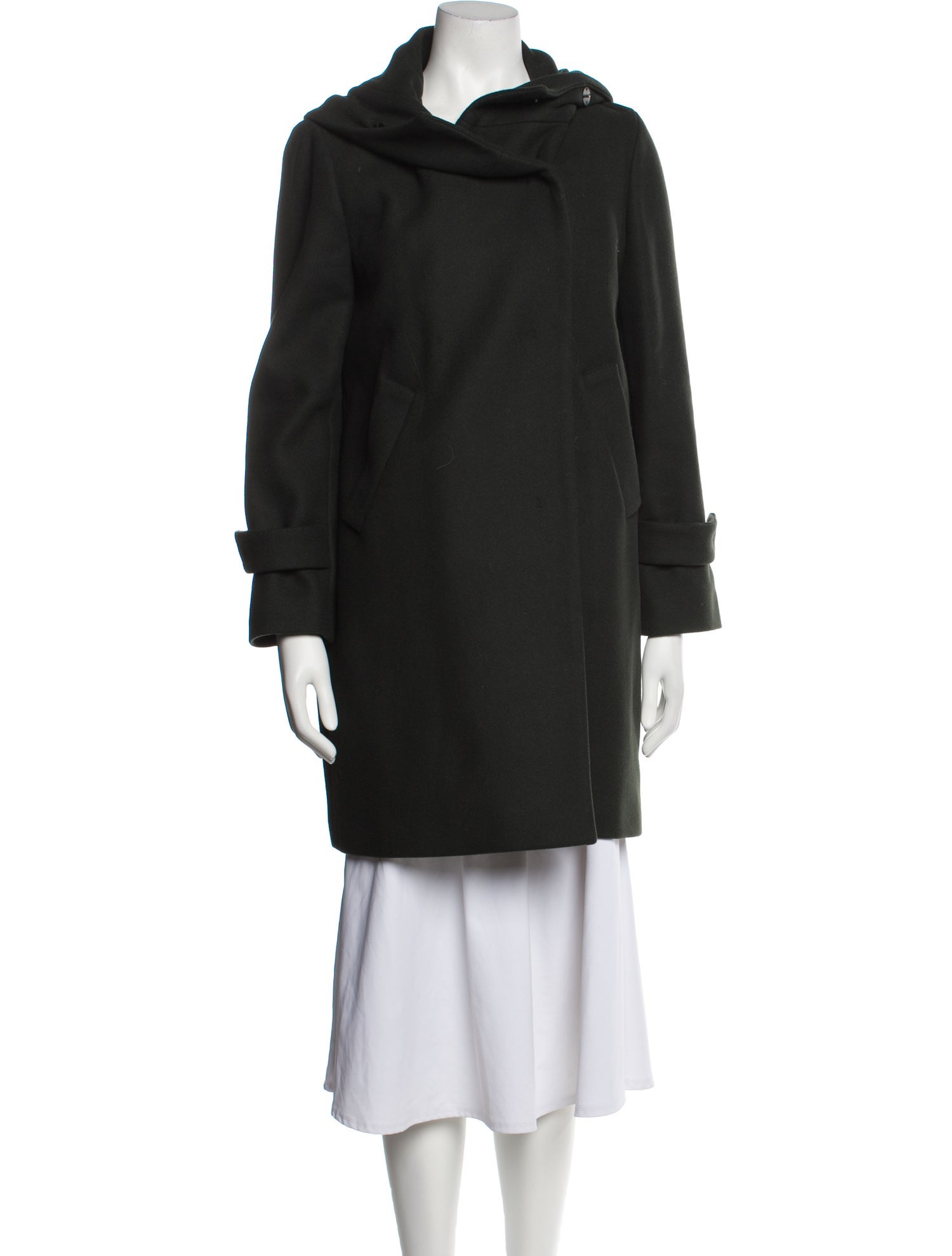 Gerard Darel Virgin Wool Parka