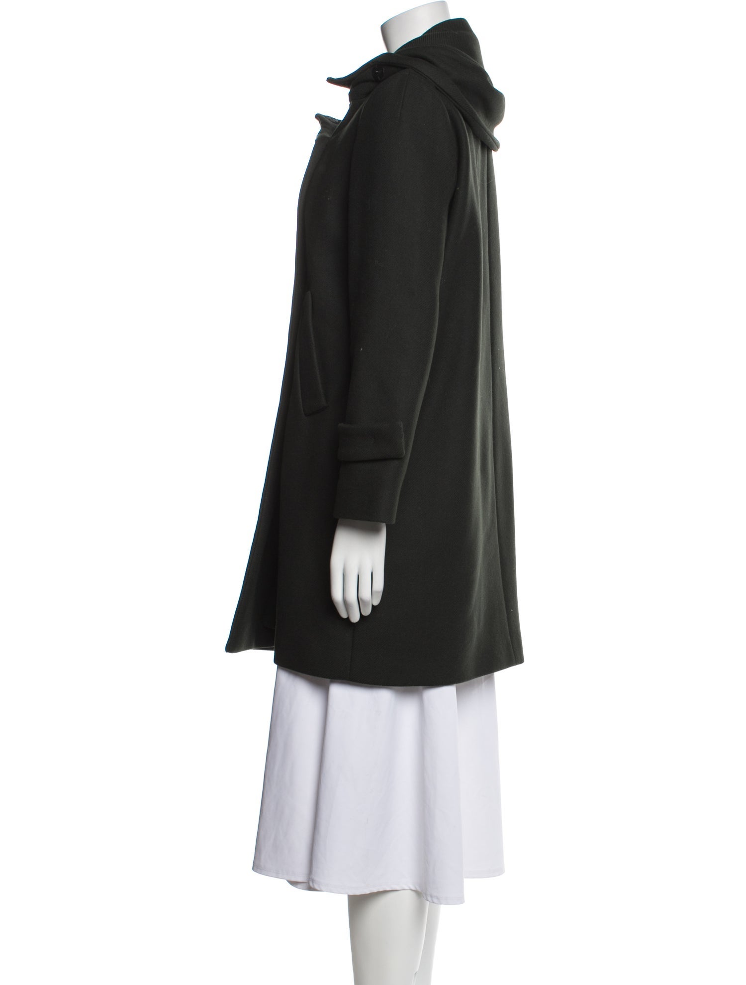 Gerard Darel Virgin Wool Parka