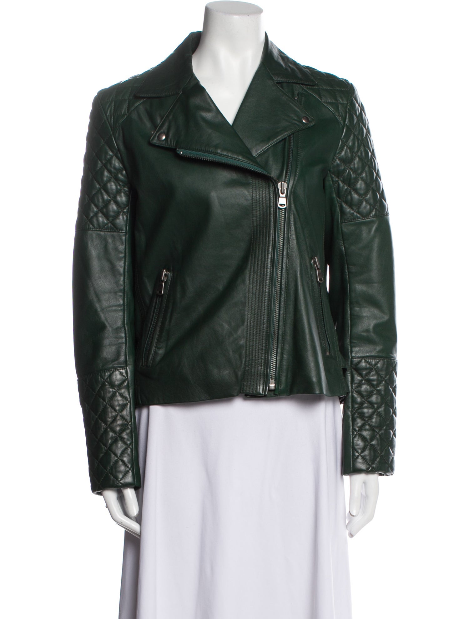 Gerard Darel Leather Biker Jacket