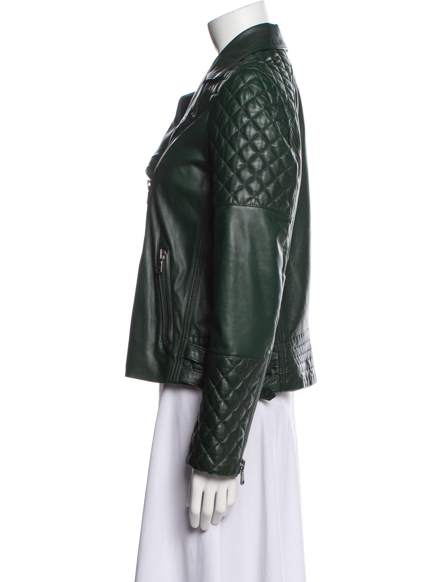 Gerard Darel Leather Biker Jacket