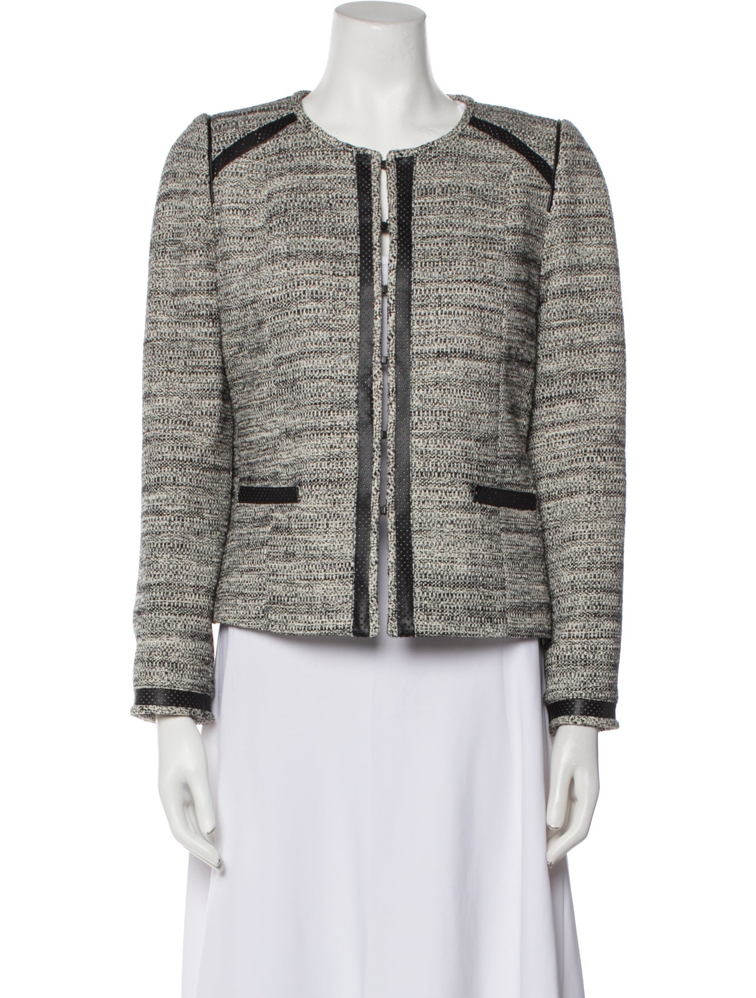 Gerard Darel Tweed Pattern Jacket
