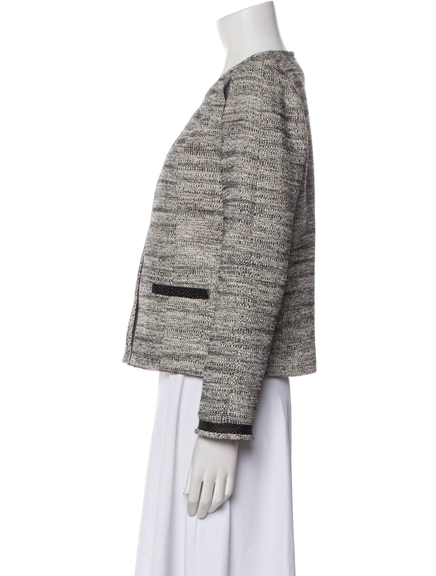 Gerard Darel Tweed Pattern Jacket