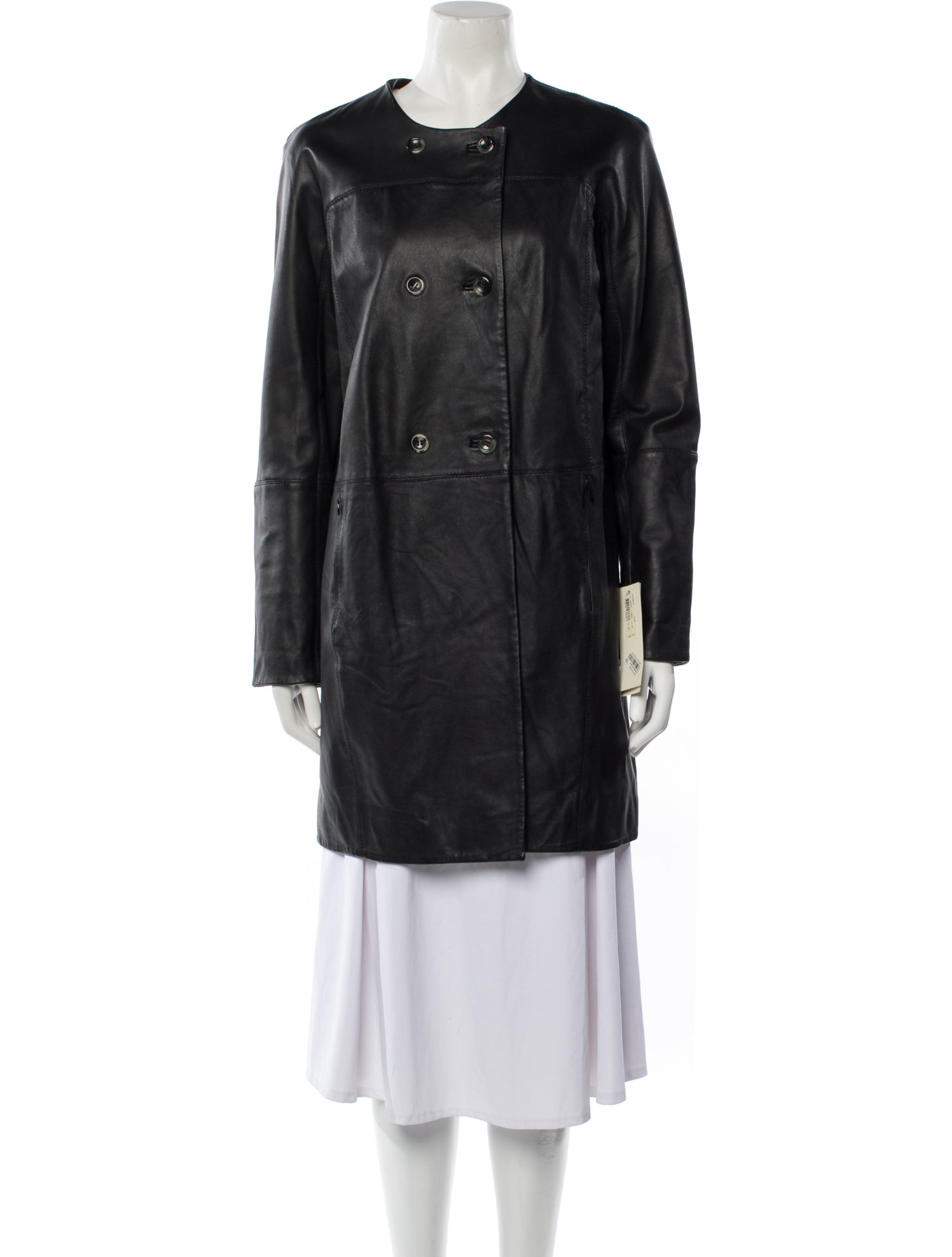 Gerard Darel Leather Evening Jacket