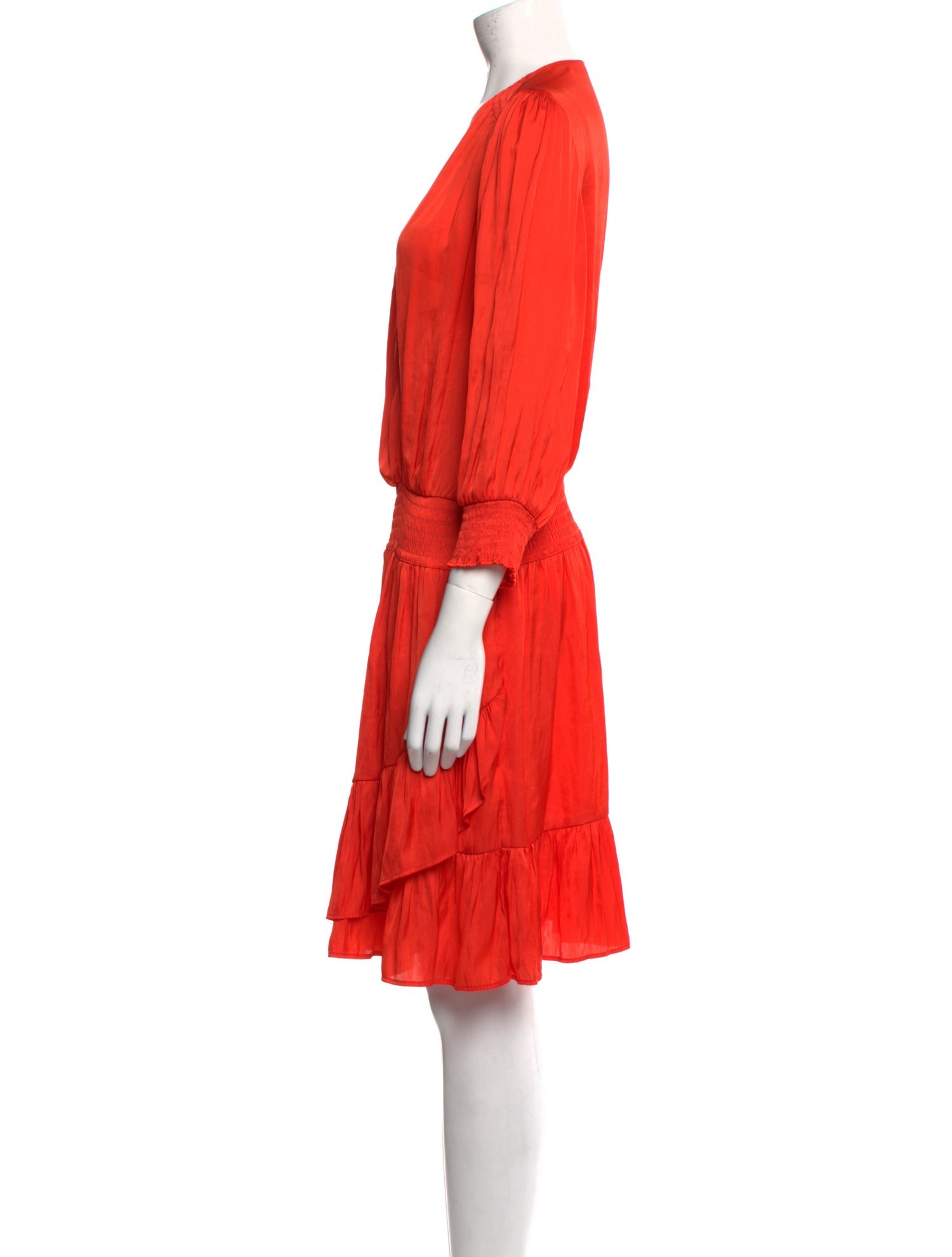 Gerard Darel V-Neck Knee-Length Dress