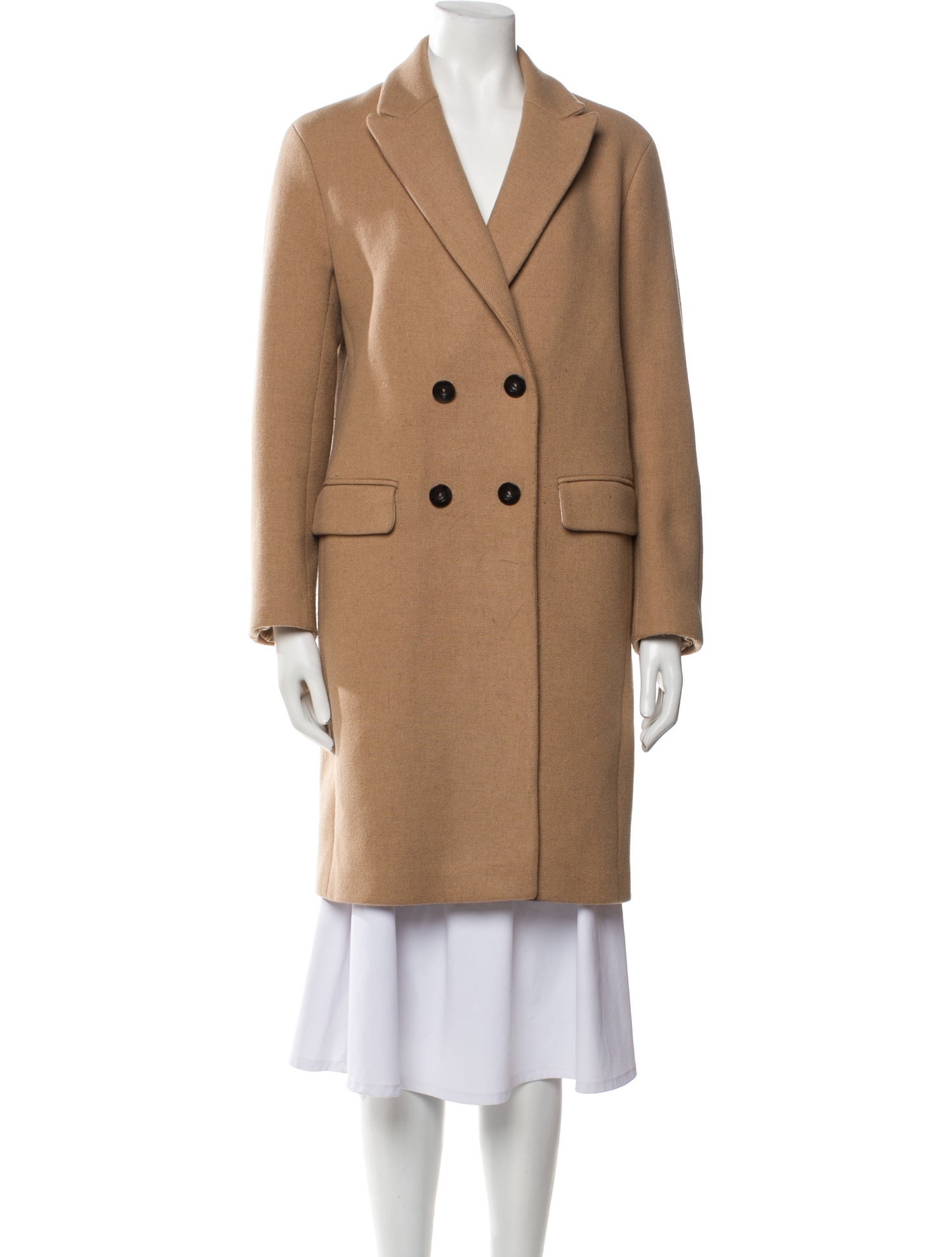 Gerard Darel Virgin Wool Peacoat