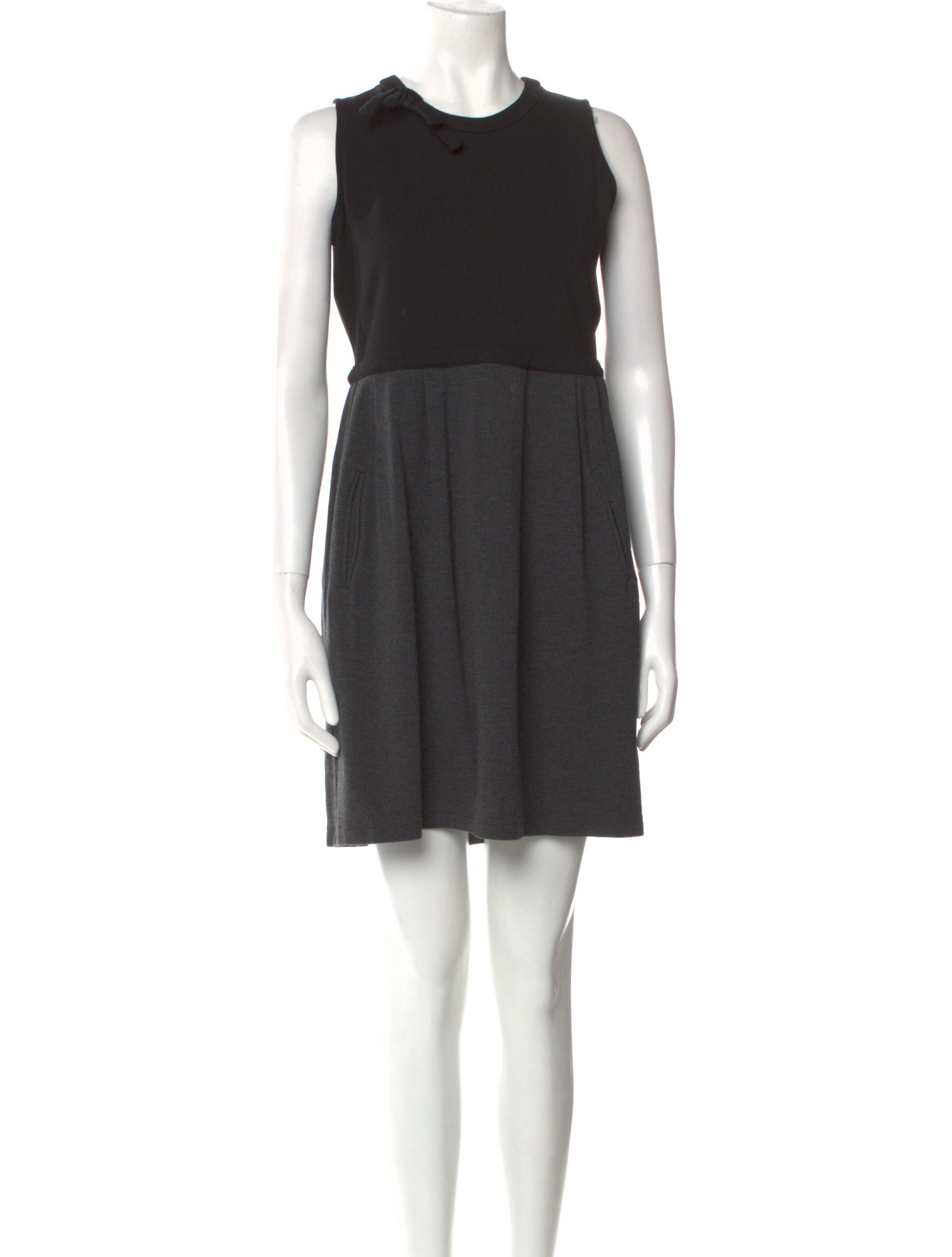 Gerard Darel Crew Neck Mini Dress