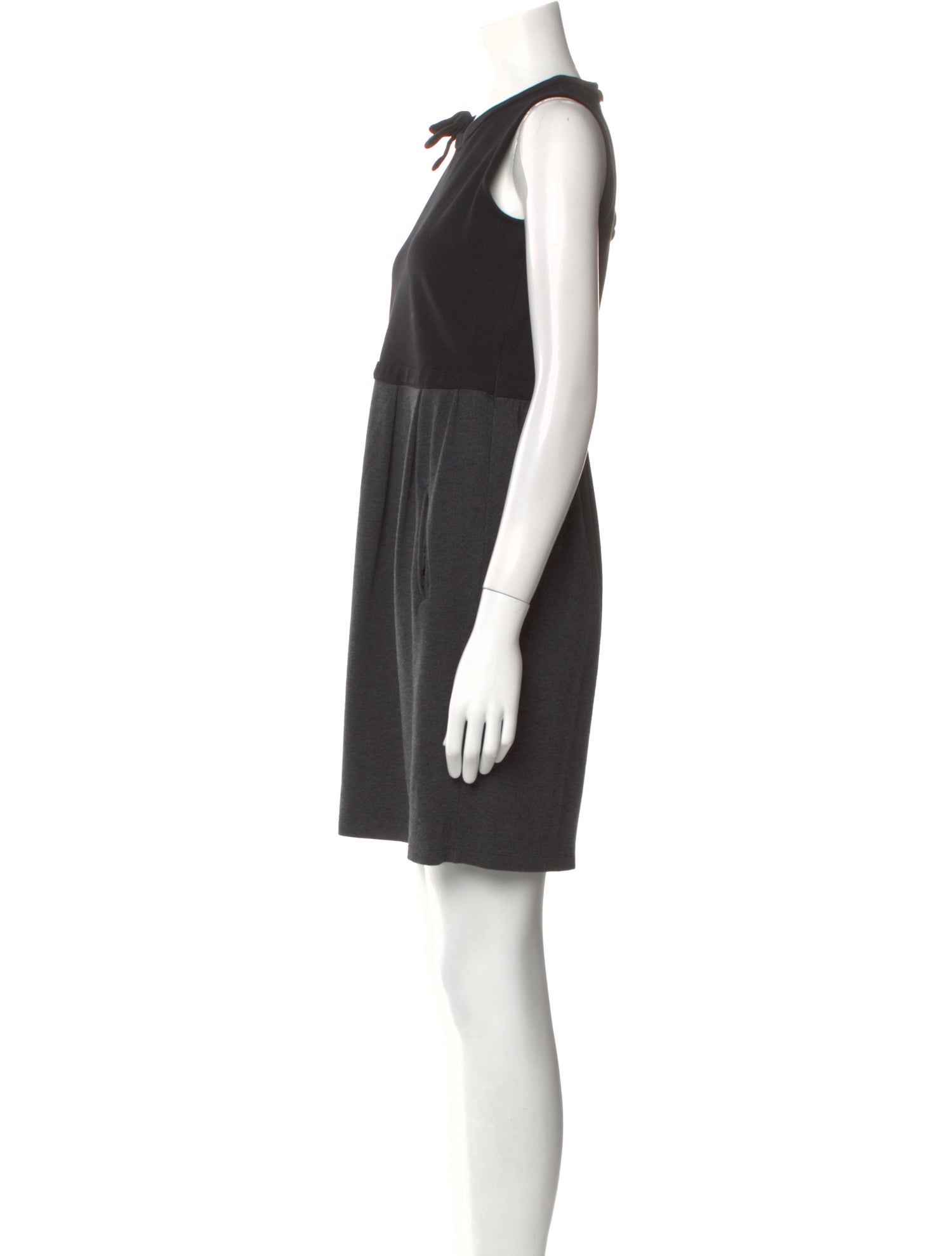 Gerard Darel Crew Neck Mini Dress