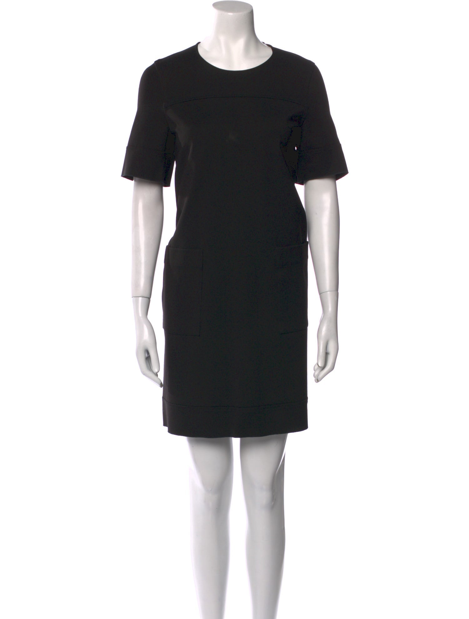 Gerard Darel Crew Neck Mini Dress